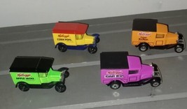 Matchbox Model A Ford Kellogg's Cereal Lot of 4 1979 1989 Vintage Mini Wheats - $18.00