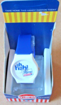 NEW  VINTAGE PEPSI-COLA &quot;DIET PEPSI UH HUH!&quot; WRISTWATCH  ONE 8 OUNCE TIM... - £14.47 GBP
