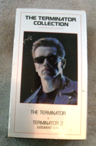 The Terminator Collection 1 2 VHS 1995 2-Tape Box Set Arnold Schwarzenegger - £5.85 GBP