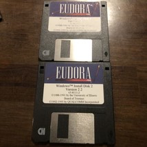 Eudora windows install version 2.2 disks - £3.70 GBP