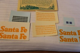 HO Scale Champ, Santa Fe Hood Diesel Locomotive Decals #EH-107 - £11.00 GBP