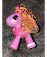 Lalaloopsy Mini Lalaoopsies  4.25&quot; Tall PVC Pony Horse Pink Orange Wings... - £12.77 GBP