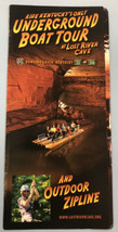 Underground Boat Tour Brochure Kentucky Lost River Cave Bro9 - £5.20 GBP