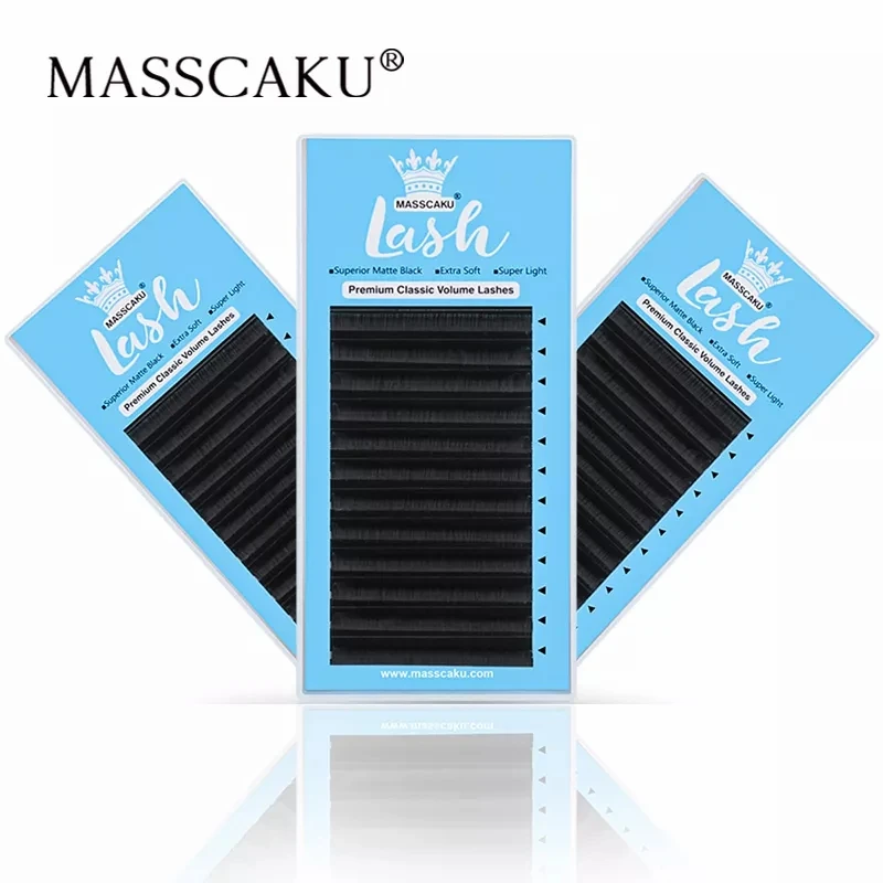 Le price eyelash extensions for salon soft thin tip length 7 20mm eyelash lash supplies thumb200