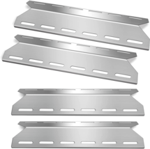 BBQ Grill Heat Plates 4-Pack Stainless Steel for Charmglow Members Mark ... - $43.95