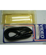 3.5mm 1/8&quot; mini male 75 Ohm Digital audio, video or antenna Cable 6 ft g... - $9.89