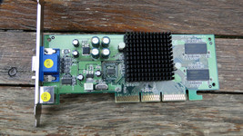 NVIDIA GEFORCE4 MX440 AGP 64MB Video Card ASUS  VGA TV Out - $299.11 MXN