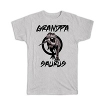 GRANDPA Saurus T Rex : Gift T-Shirt Grandfather Family Dinosaur Jurassic - £14.38 GBP