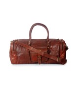 Leather Weekender, Duffle Bag, Leather Weekend Bag, Leather Holdall Bag - £100.62 GBP