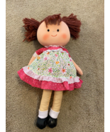 Libby doll brunette soft 18 inches Embroidered eyes and nose - £11.64 GBP