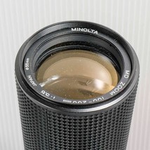 Minolta MD Zoom 100-200 5.6 Telephoto Lens - £66.19 GBP