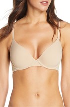 Natori 727229 Minimal Push Up Convertible Underwire Bra SZ 32D Cafe - $26.33