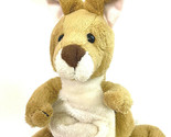 Ganz Webkinz Kangaroo 9 inch Plush Stuffed Animal Brown The Kangaroo  - £8.81 GBP