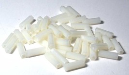 50pcs Female To Female Nylon Standoff M2.5x15MM White PCB Nylon Standoff Spacer - £1.50 GBP