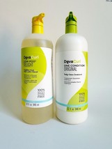 Deva Curl Deva Curl Delight Low-Poo Cleanser 32oz &amp; One Condition 32oz Liter Duo - £68.87 GBP