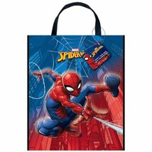 Spiderman Loot Favors Large Party Tote Bag 13&quot; x 11&quot; - £2.17 GBP