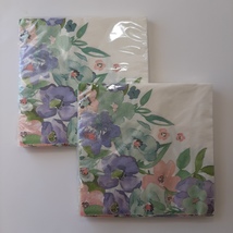 Spring Fling Luncheon Napkins 2-Ply 2-Packs 13&quot;×13&quot; Floral Flowers Elegant Charm - £6.73 GBP