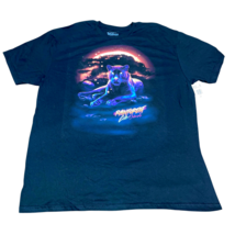 Rainforest Cafe Orlando Tiger Panther T Shirt Adult 2XL Black Mens New w... - $17.99