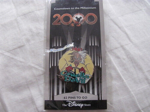 Disney Trading Pins 696 DS - Countdown to the Millennium Series #63 (Cruella - $9.61