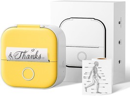 Receipt Mini Printers: Bluetooth Thermal Mini Printer For Sticky Scrapbook, - $44.96