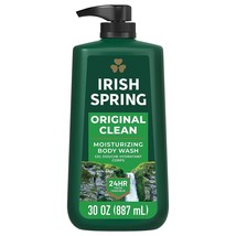 Irish Spring Men&#39;s Body Wash Pump, Original Clean Body Wash for Men, Smell Fresh - £14.45 GBP