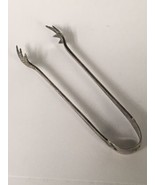 Vintage Sterling Robert Pringle &amp; Sons Sugar Tongs Date Code &quot;e&quot; 1880 Bi... - $1,090.42 MXN