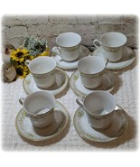 Mikasa Fine China Greenbriar L2014 Japan Flat Soup Bowls, 6pcs 8.5 ins 1... - $32.50 CAD
