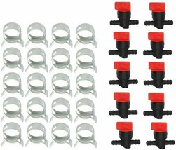 1/4 Inch Inline Gas Fuel Cut Off Shut Valve for for Briggs &amp; Stratton Jo... - $17.71