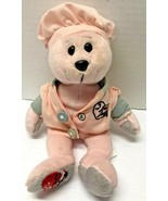 I LOVE LUCY Chocolate Factory Pink 8&quot; Bear - £15.53 GBP