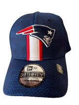 New Era 39THIRTY New England Patriots NFL Sideline Fitted L/XL Flex Stre... - $25.25