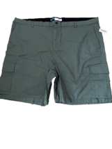 Men&#39;s Old Navy Cargo Straight Leg Elastic Waistband Green Shorts Size 50... - £17.22 GBP
