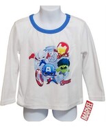 Marvel Avengers Toddler Long Sleeve Fleece Shirt Boy Tops (3 yrs old) NWT - $239.46 MXN