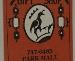 Chaparral Gift Shop Vintage Business Card Tucson Arizona bc1 - £3.90 GBP