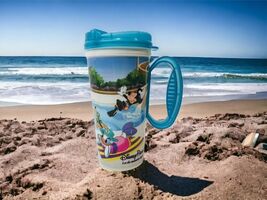 Disney Parks Waterparks Refill Travel Mug Let The Memories Begin Whirley... - $15.87
