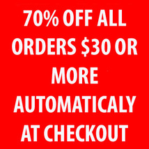 KEEP THE SALE GOING!! 70% OFF ALL $30 OR MORE AUTOMATICALLY AT CHECKOUT MAGICK  image 2
