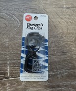 Taylor Made Products 57926 Charlevoix Flag Clip,Black. Attaches to 3/4&quot; ... - $18.82 CAD