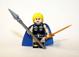 Building Toy Viking Female Warrior Minifigure US Toys - £5.19 GBP