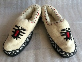 ALBANIA HANDCRAFT FOLK WOOL CHILDREN KIDS SLIPPERS SHOES-LEATHER-PAPUCE-... - £17.03 GBP+