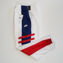 Nike Archives Sportswear Woven Size XXL Pants Loose Fit White CJ4925-100 - £79.07 GBP
