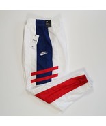 Nike Archives Sportswear Woven Size XXL Pants Loose Fit White CJ4925-100 - £79.81 GBP