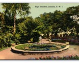 Hope Gardens Kingston Jamaica BWI UNP Linen Postcard O16 - $3.91