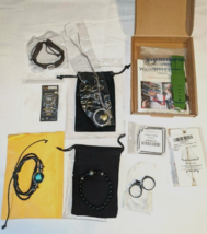 Lot of Jewelry Necklace, Bracelet, Ear Rings, Rings, Watch Bands - NEW - £34.92 GBP