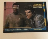 Star Trek TNG Profiles Trading Card #42 Engineer Geordi La Forge Levar B... - £1.55 GBP