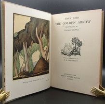 Mary Webb GOLDEN ARROW First Illustrated ed. 1930 British Hardcover Color plates - £24.70 GBP