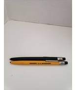 Vintage Scripto Red Wax Pencil US Government Mechanical Steel Marking Se... - $41.03 CAD