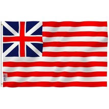 Fly Breeze Grand Union Flag with Brass Grommets 3X5Ft Banner USA - £12.89 GBP