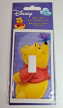 Disney Winnie the Pooh Peel &amp; Stick Light Switchplate Cover Sticker - £9.13 GBP