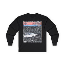 Datsun Patrol Car Art Graphic Print Crewneck Unisex Long Sleeve Tee Shir... - $21.40+