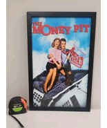 The Money Pit (1986) Movie Poster Framed 18 1/4&quot; × 12 1/4&quot; Tom Hanks See... - $116.62 CAD