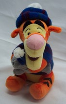 Disney Store Winnie The Pooh Winter Tigger W/ Baby Seal 6&quot; Plush Stuffed Animal - £11.87 GBP